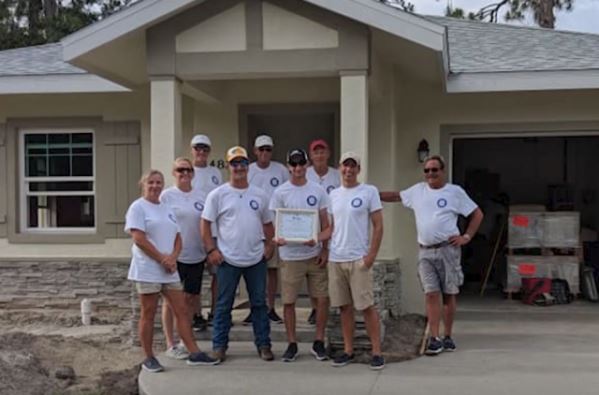 Freedom Boat Club and Habitat for H   umanity Build House 